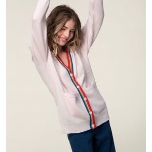 27 Miles Malibu Rainbow V Neck Cardigan